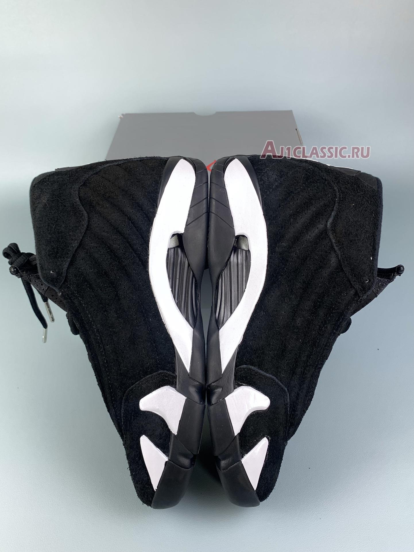 New Air Jordan 14 Retro "Black White" 487471-016 Shoes