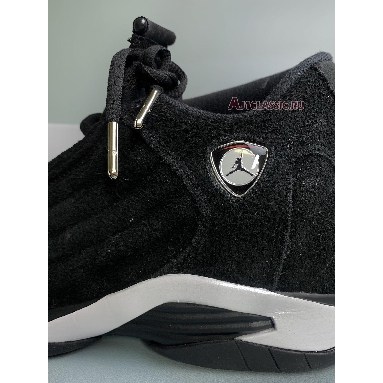 Air Jordan 14 Retro Black White 487471-016 Black/Black/White/University Red Mens Womens Shoes