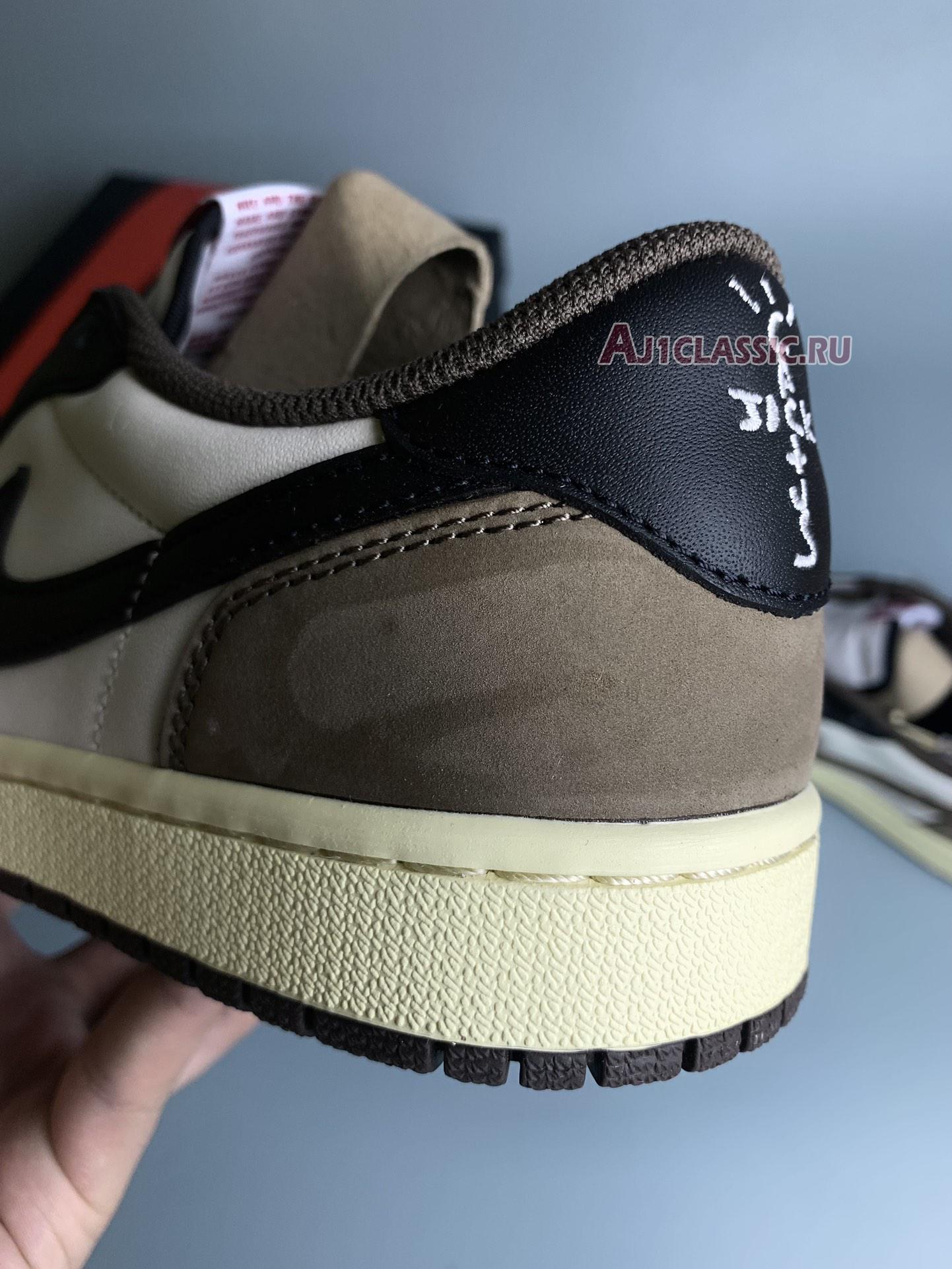 New Travis Scott x Air Jordan 1 Low "Dark Mocha" CQ4277-105-1 Shoes