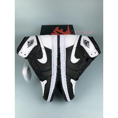 Air Jordan 1 Retro High OG Black White 2.0 DZ5485-010 Black/White/White Mens Womens Shoes