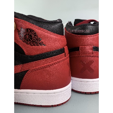 Air Jordan 1 Retro High Banned 2011 432001-001 Black/Varsity Red-White Mens Womens Shoes