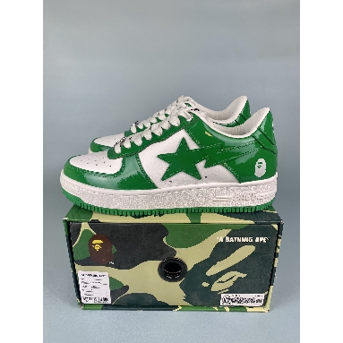 A Bathing Ape Bapesta Green 1H70191001-GRA Green/White Mens Womens Shoes