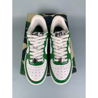 A Bathing Ape Bapesta Green 1H70191001-GRA Green/White Mens Womens Shoes