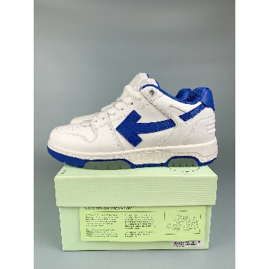 Off-White Out of Office Low White Blue OMIA189S21LEA0010145 White/Blue Mens Womens Shoes