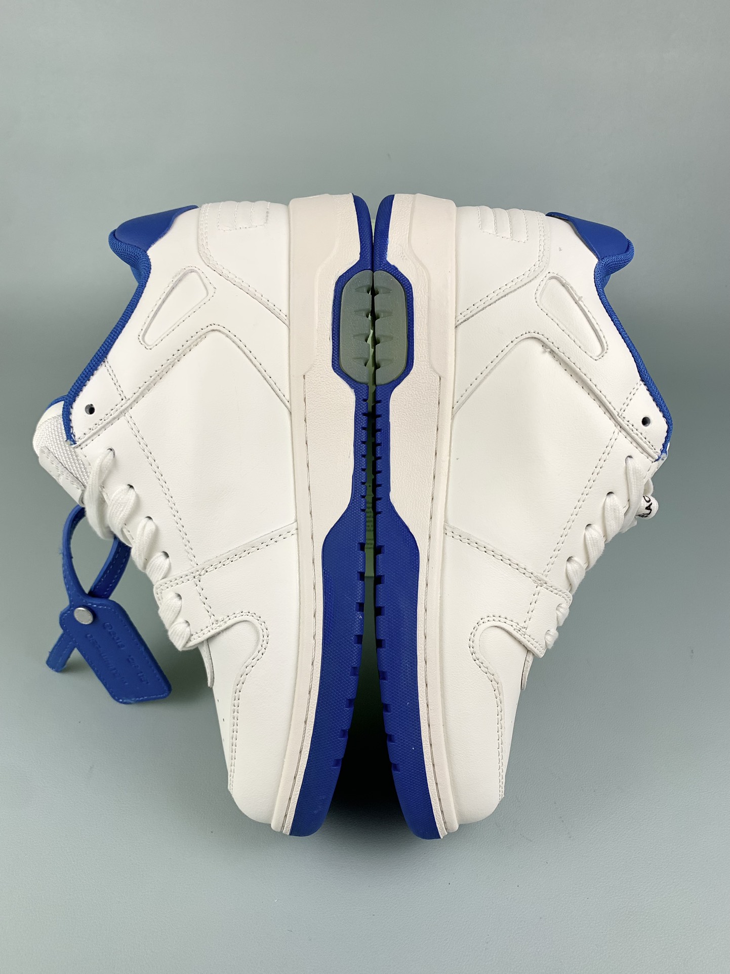 Off-White Out of Office Low "White Blue" OMIA189S21LEA0010145