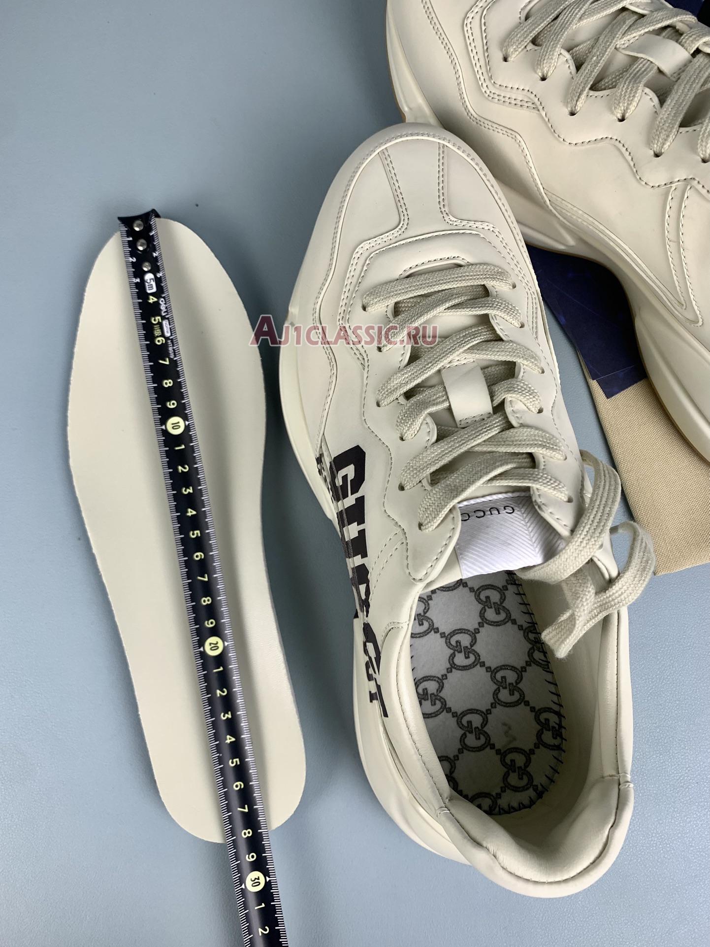 Gucci Rhyton Leather Sneaker "25 - Ivory" 663340 2SH00 9522