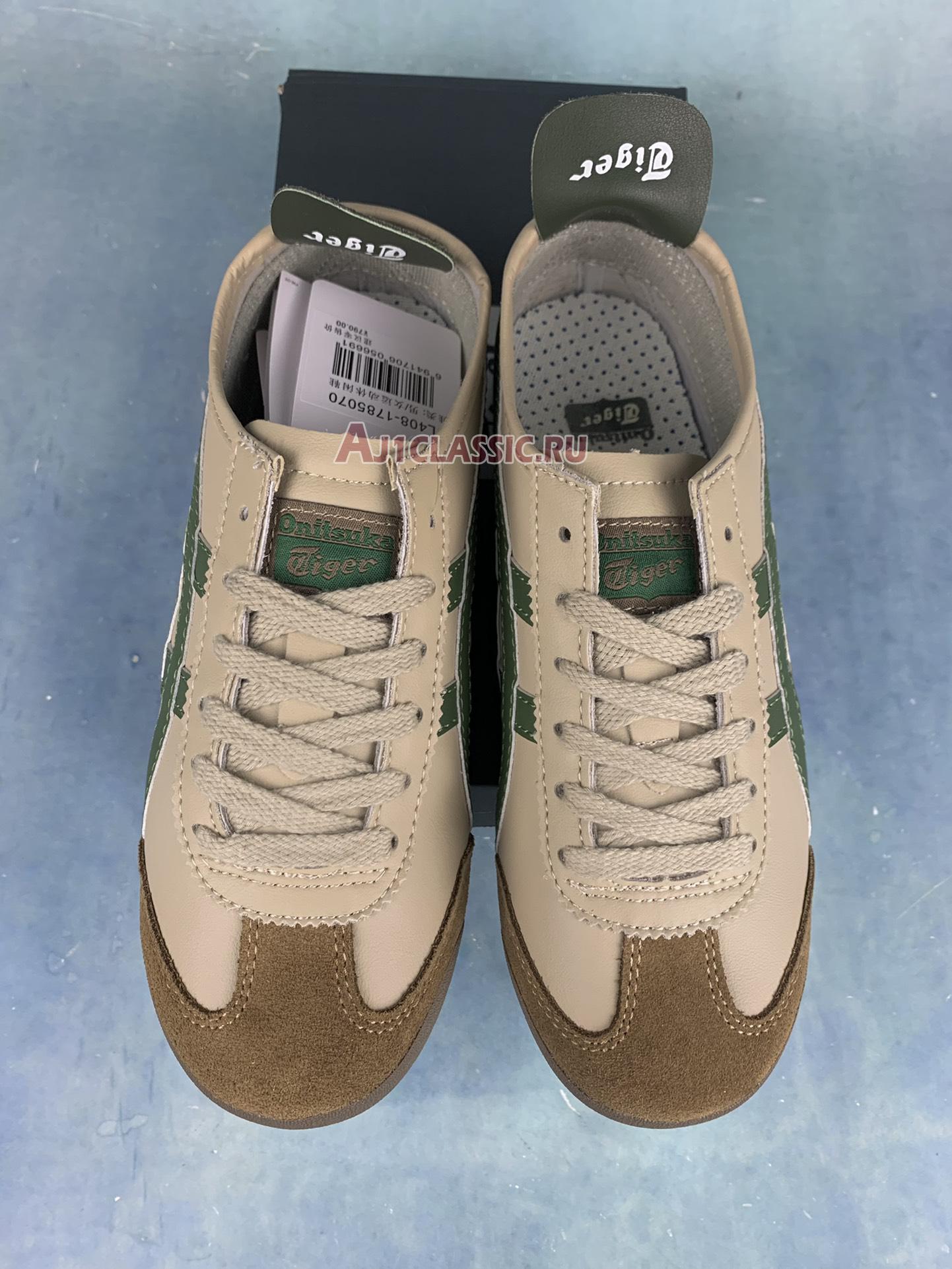 New Onitsuka Tiger Mexico 66 "Beige Grass Green" DL408-1785 Shoes