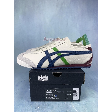 Onitsuka Tiger Mexico 66 Cream Mako-Blue 1183A201-115 Cream/Mako-Blue/Green Mens Womens Shoes