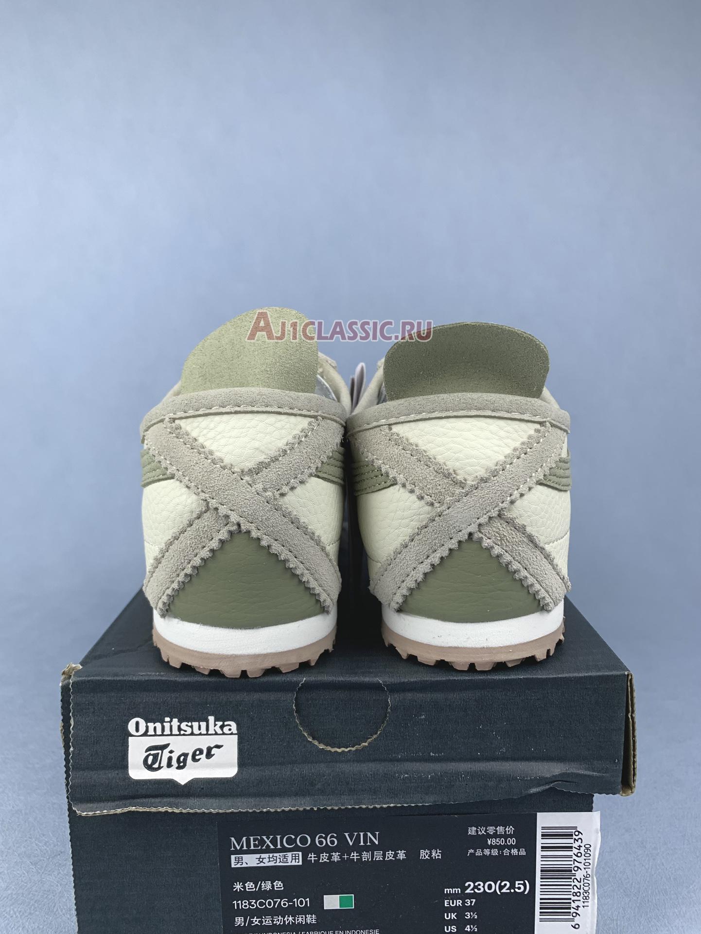 New Onitsuka Tiger Mexico 66 "Beige Green" 1183C076-101 Shoes