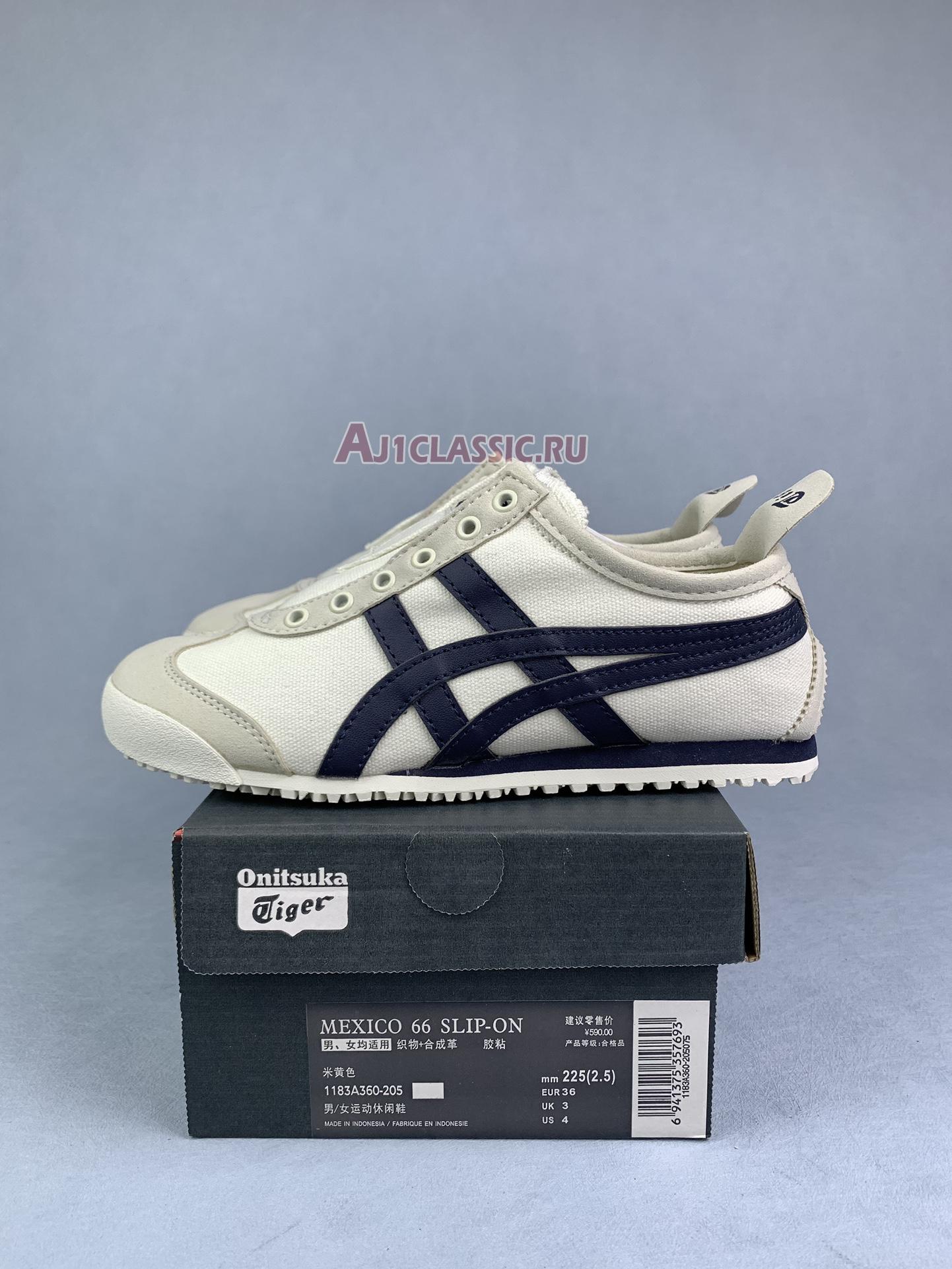 New Onitsuka Tiger Mexico 66 Slip-on "Birch Midnight" 1183A360-205 Shoes