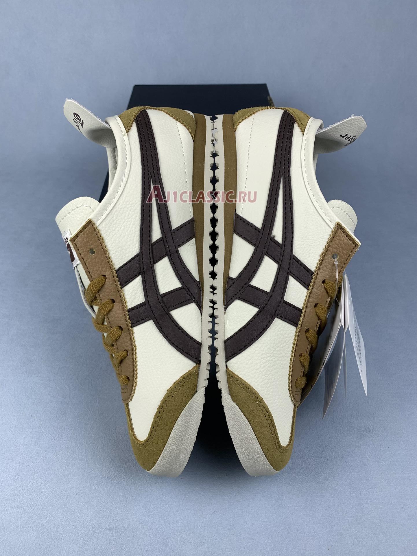 New Onitsuka Tiger Mexico 66 "Cream Licorice-Brown" 1183A201-117 Shoes