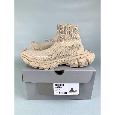 Balenciaga 3XL Sock Stretch-Knit 758483-W2DG1-2910 Beige/Almond Beige Sneakers