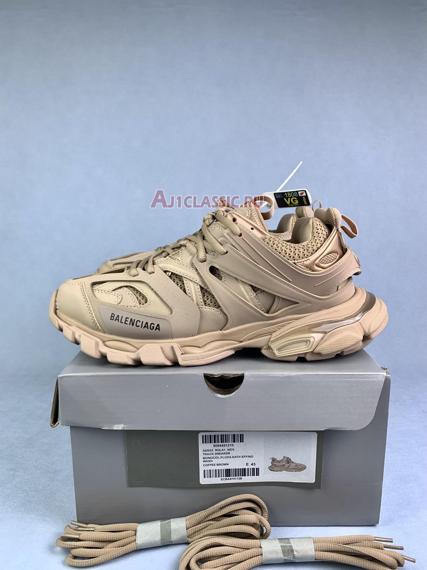 New Balenciaga Track Sneaker "Full Beige" 542023 W2LA1 9870 Shoes