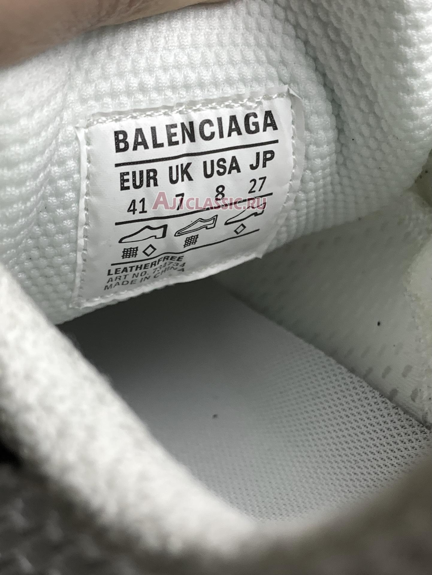 Balenciaga 3XL Sneaker "White Black" 734734 W3XL4 9710