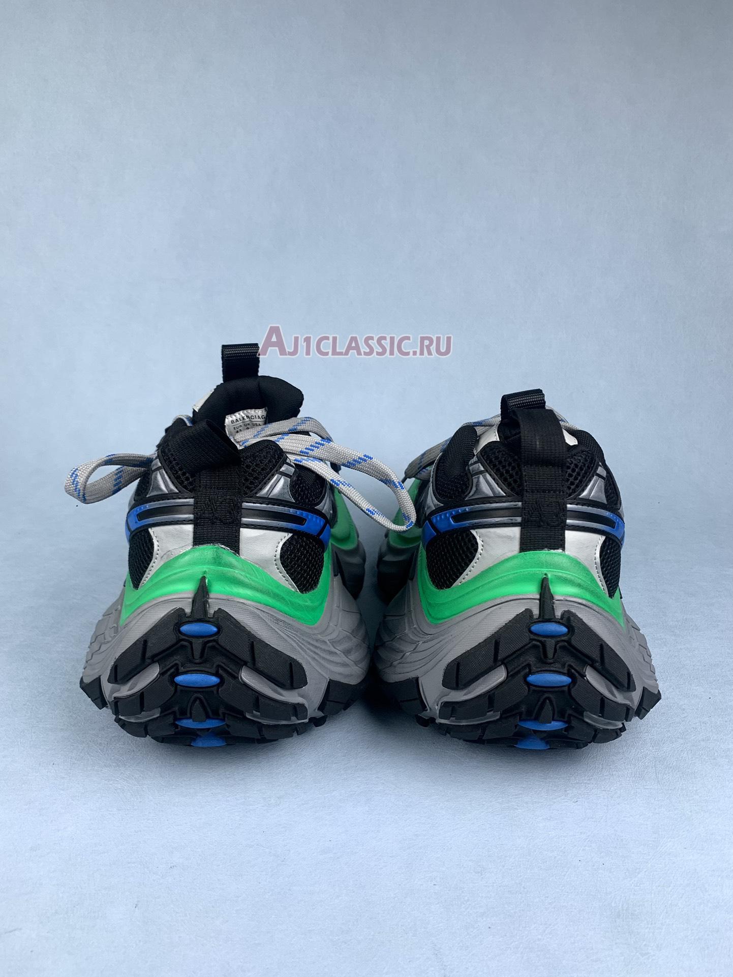 Balenciaga 10XL Sneaker "Black Grey Blue Green" 784344 W2MV2 1143