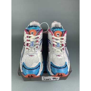 Balenciaga Runner Sneaker White Blue Pink Orange 772767 W3RMU 9458 White/Blue/Pink/Orange Sneakers