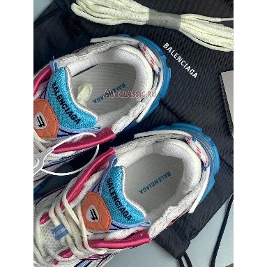 Balenciaga Runner Sneaker White Blue Pink Orange 772767 W3RMU 9458 White/Blue/Pink/Orange Sneakers