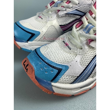 Balenciaga Runner Sneaker White Blue Pink Orange 772767 W3RMU 9458 White/Blue/Pink/Orange Sneakers