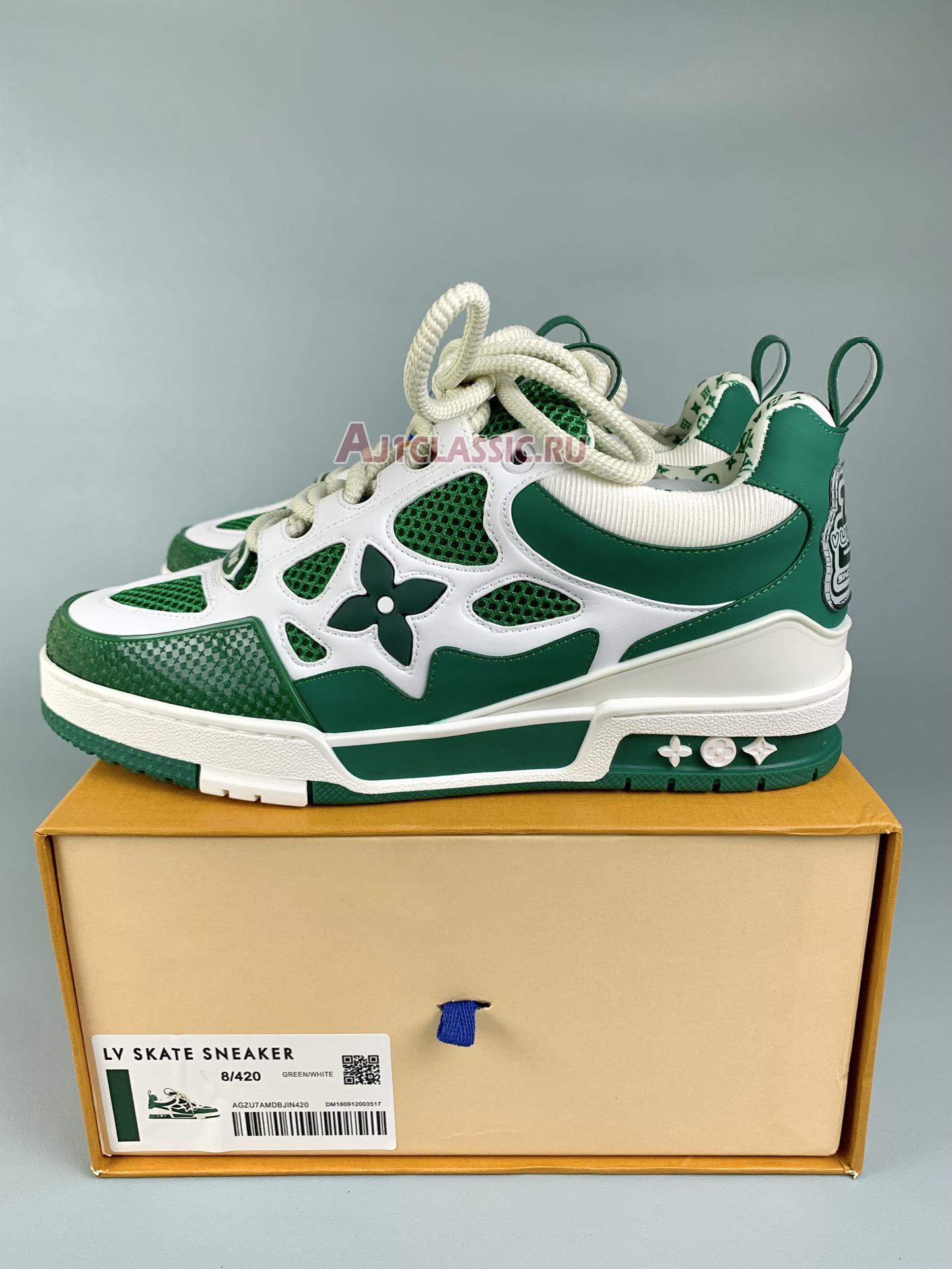 Louis Vuitton LV Skate Sneaker "Green White" 1AC520