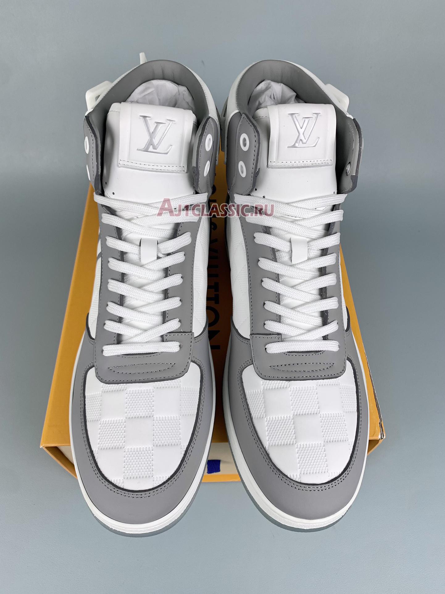 Louis Vuitton Rivoli Sneaker Boot "Grey White" 1A9ZER-1