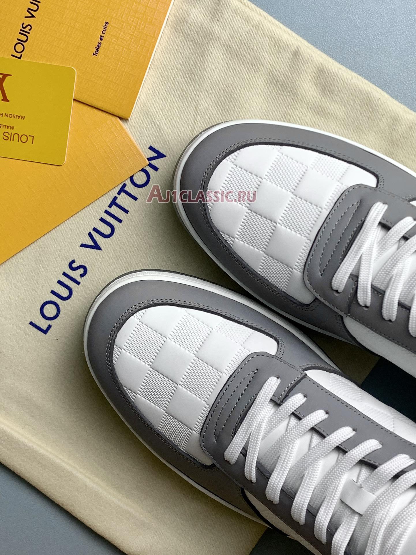 Louis Vuitton Rivoli Sneaker Boot "Grey White" 1A9ZER-1