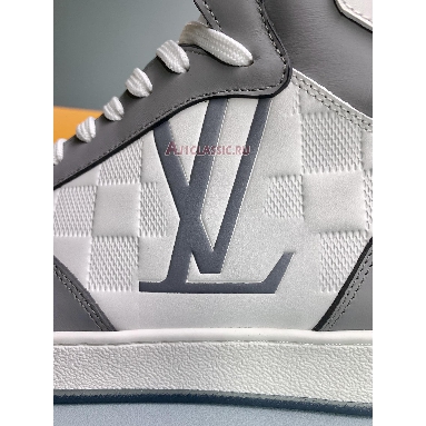 Louis Vuitton Rivoli Sneaker Boot Grey White 1A9ZER-1 Grey/White Mens Womens Shoes