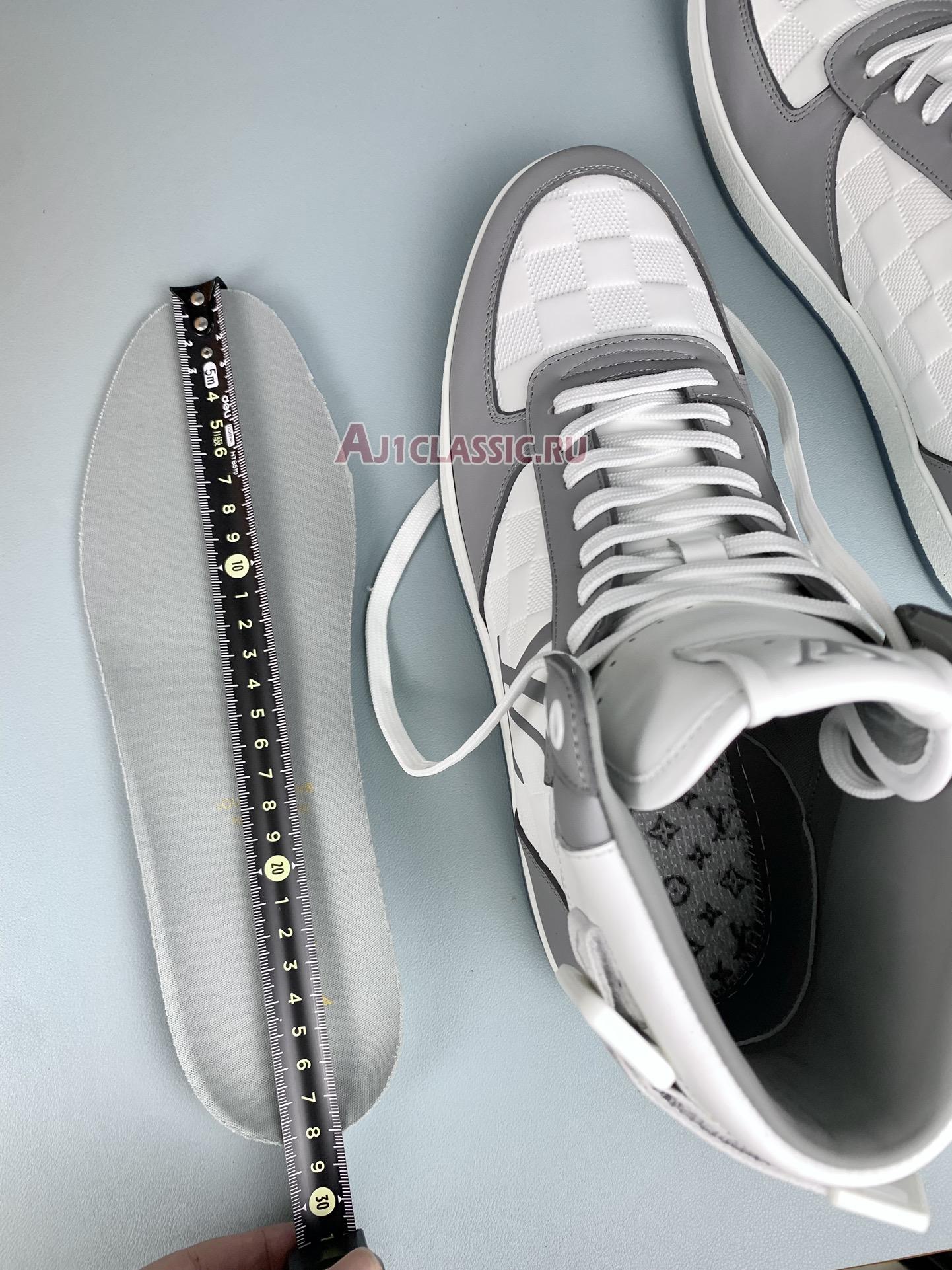 Louis Vuitton Rivoli Sneaker Boot "Grey White" 1A9ZER-1