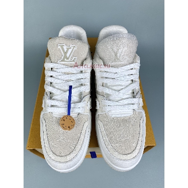 Louis Vuitton LV Trainer Sneaker Beige 1AC68E Beige/White Sneakers