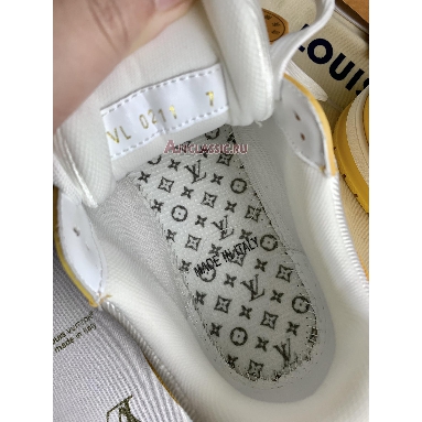 Louis Vuitton LV Trainer Sneaker Yellow Monogram Denim White 1A9JHF Yellow/White Sneakers