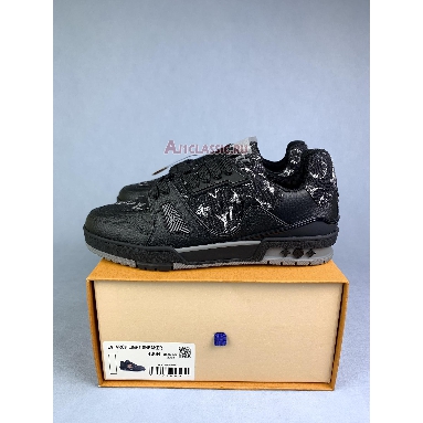 Louis Vuitton LV Trainer Sneaker Nigo Black Denim 1A9IPX Black/Black Sneakers