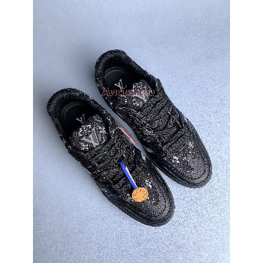 Louis Vuitton LV Trainer Sneaker Nigo Black Denim 1A9IPX Black/Black Sneakers