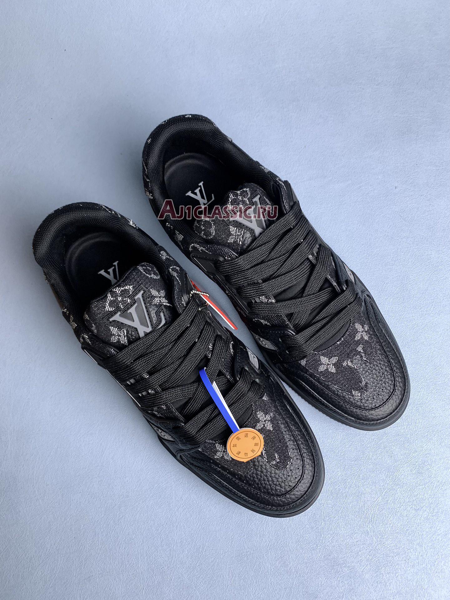 Louis Vuitton LV Trainer Sneaker "Nigo Black Denim" 1A9IPX