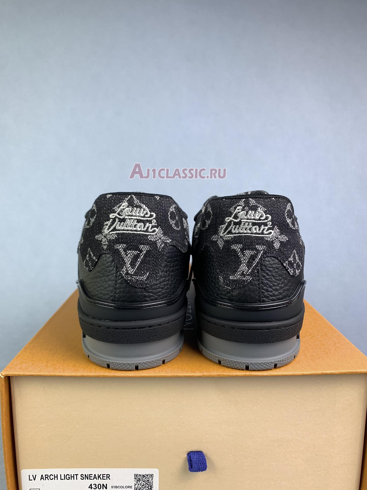 Louis Vuitton LV Trainer Sneaker "Nigo Black Denim" 1A9IPX