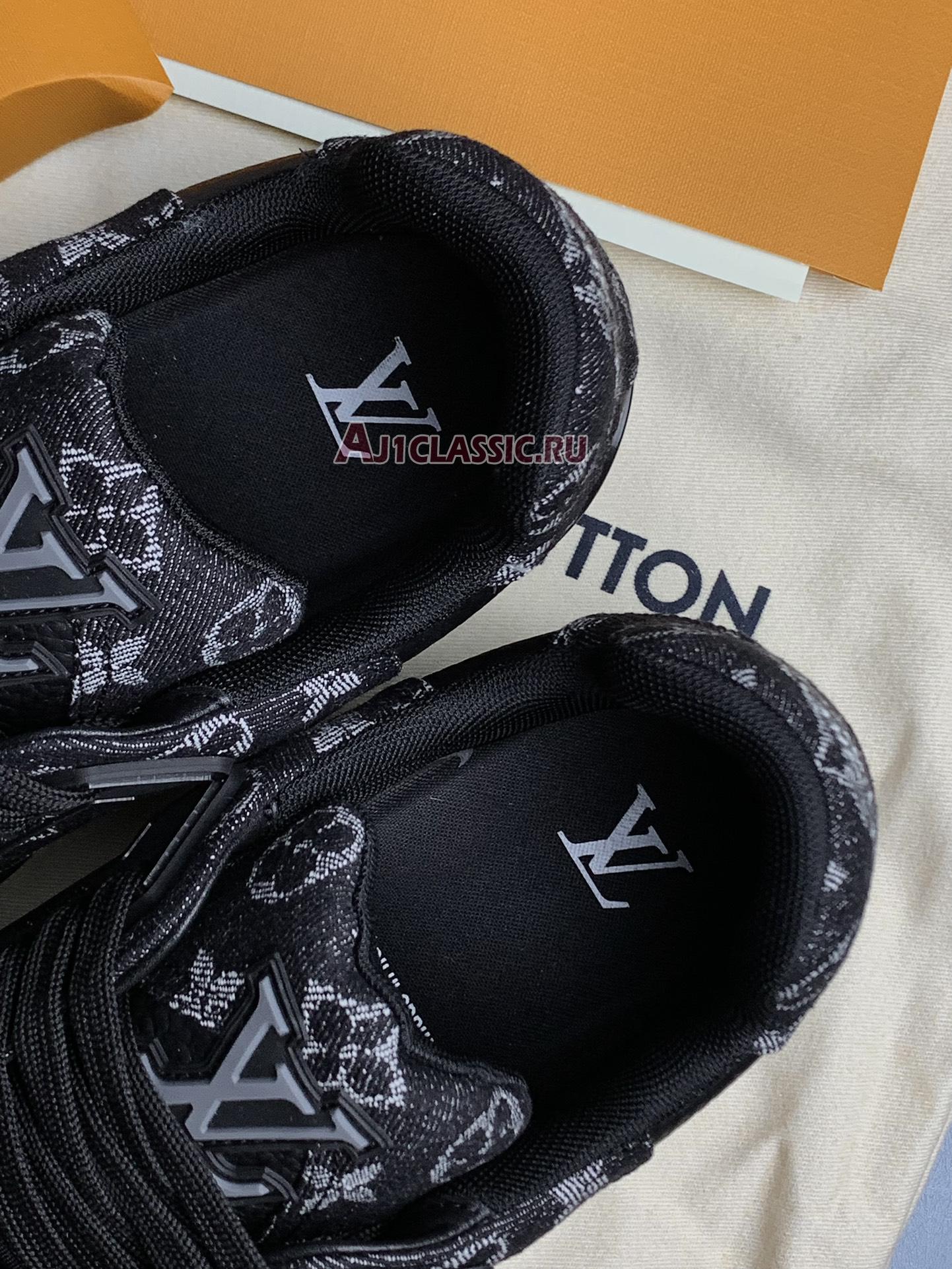 Louis Vuitton LV Trainer Sneaker "Nigo Black Denim" 1A9IPX