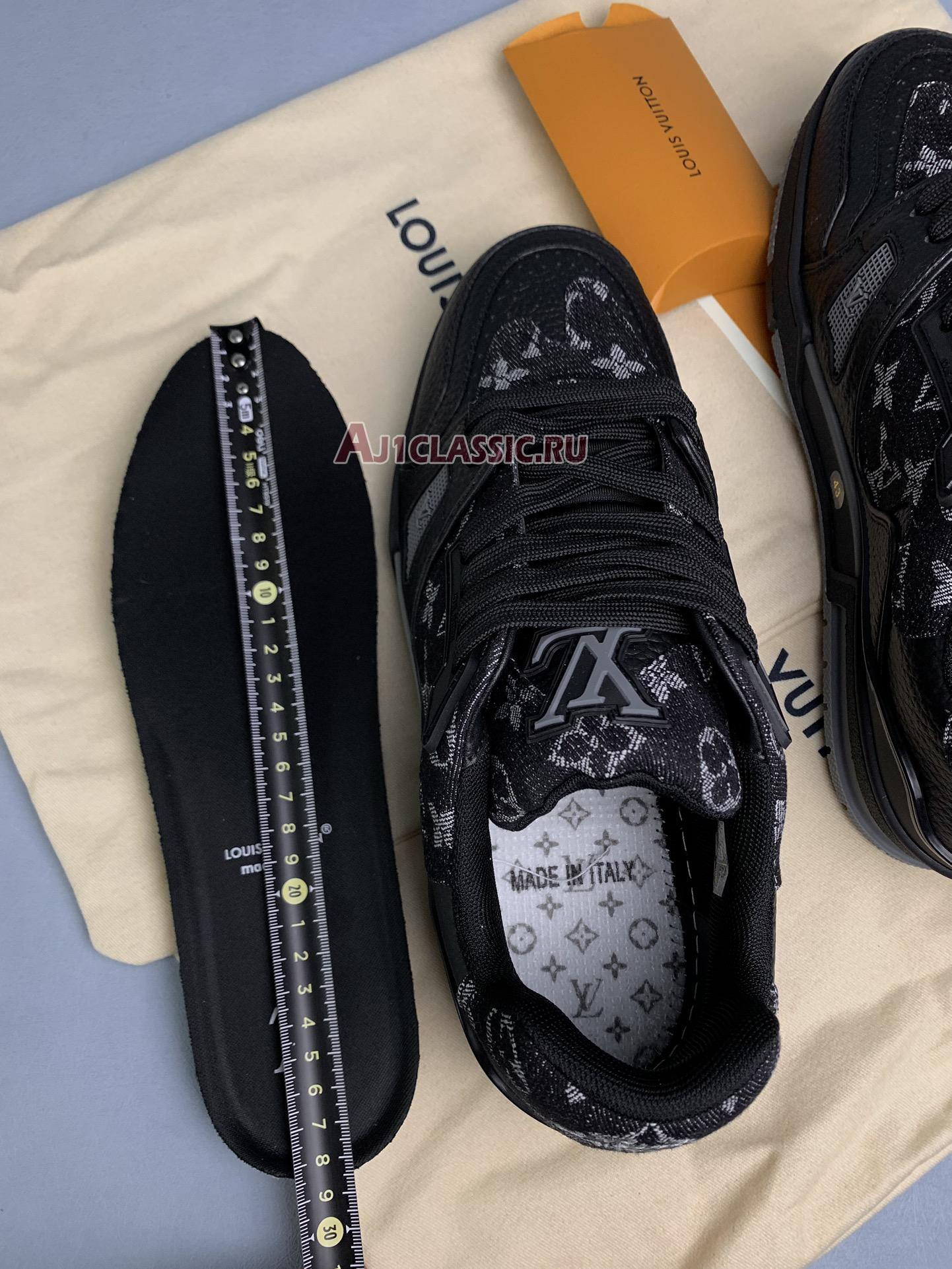 Louis Vuitton LV Trainer Sneaker "Nigo Black Denim" 1A9IPX