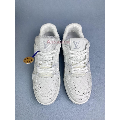 Louis Vuitton LV Trainer Sneaker White Grey Signature 1A8WAY-1 White/Grey Sneakers