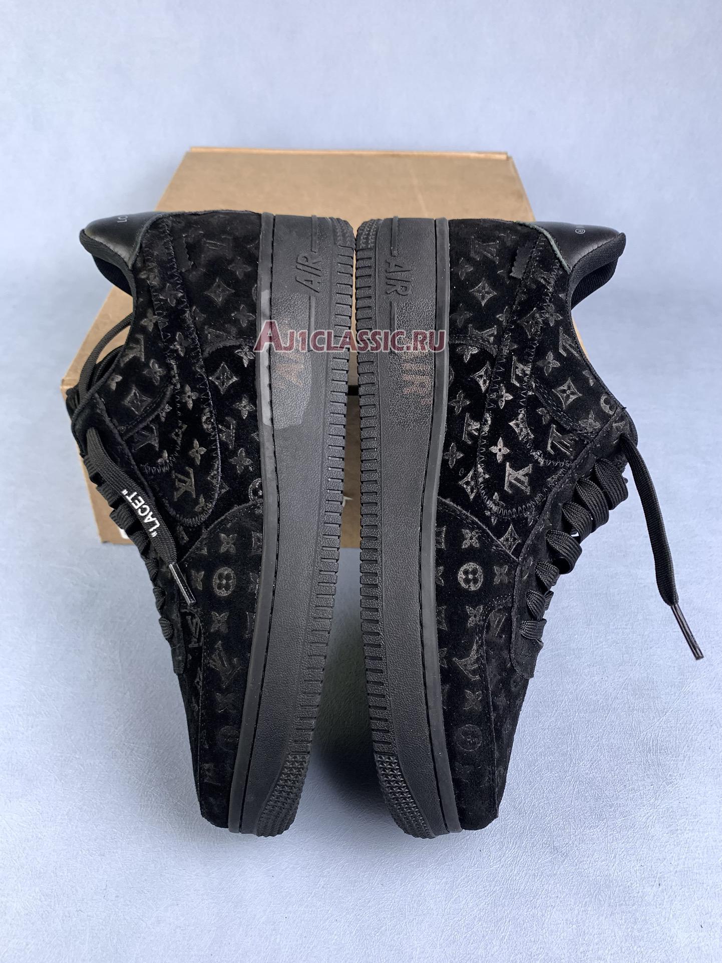 New Louis Vuitton x Air Force 1 Low x Virgil Abloh "Black" 1A9VD6 Shoes