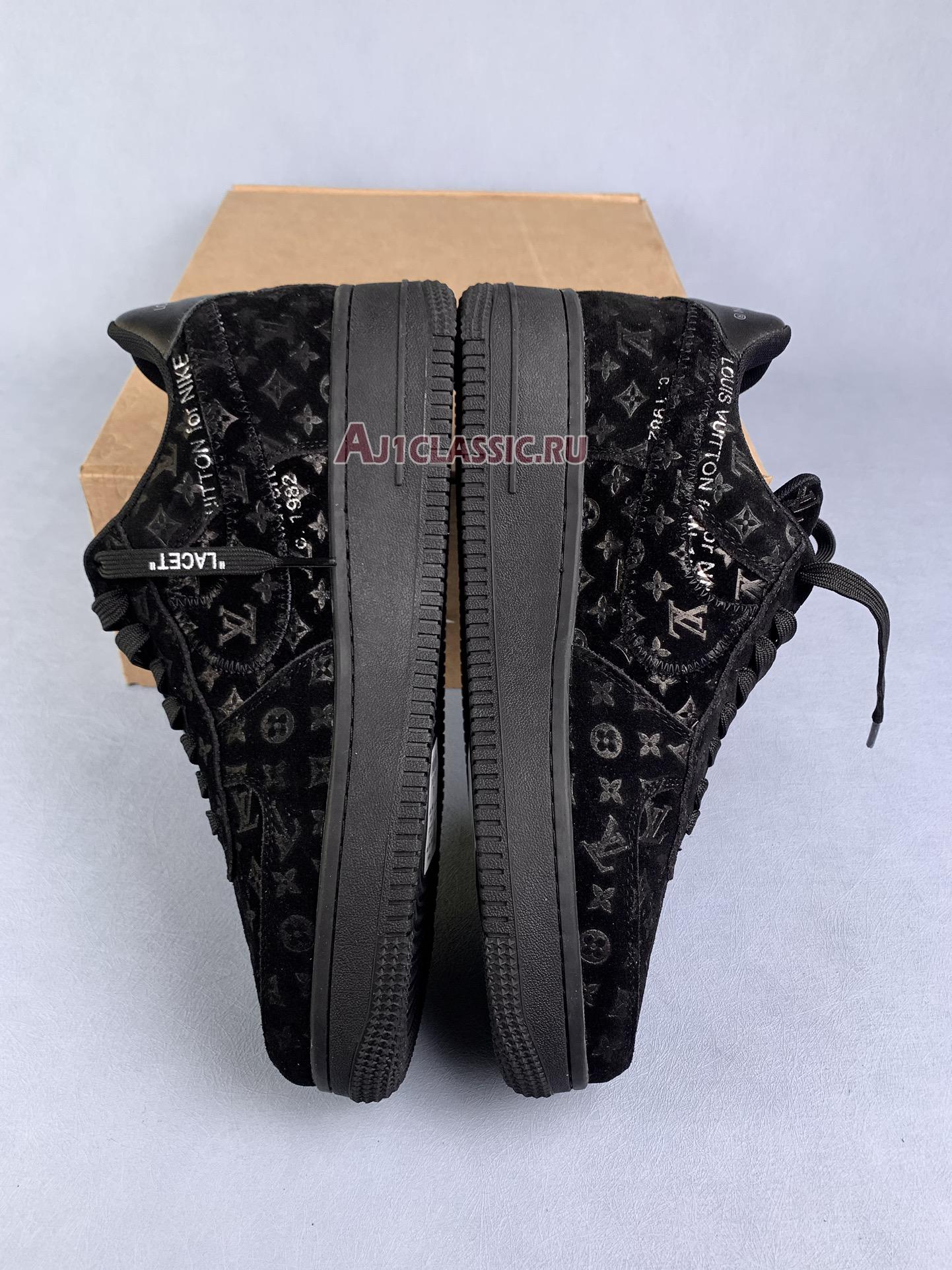 Louis Vuitton x Air Force 1 Low x Virgil Abloh "Black" 1A9VD6