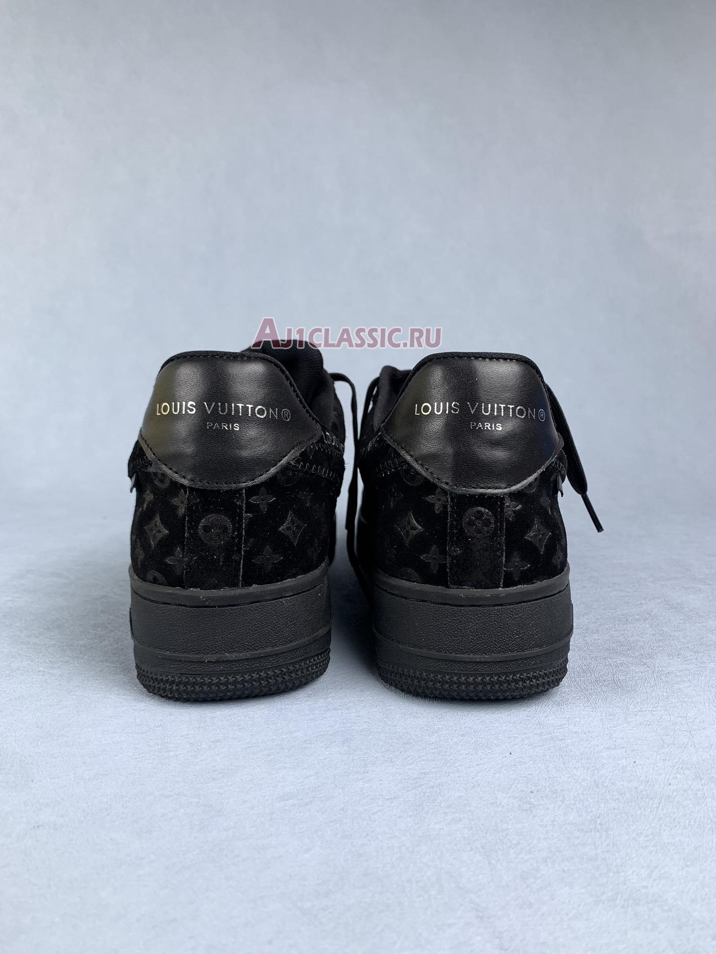 Louis Vuitton x Air Force 1 Low x Virgil Abloh "Black" 1A9VD6