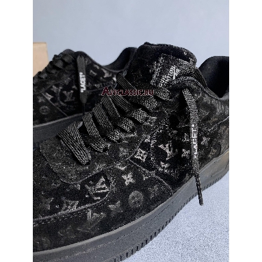 Louis Vuitton x Air Force 1 Low x Virgil Abloh Black 1A9VD6 Black/Triple Black Sneakers