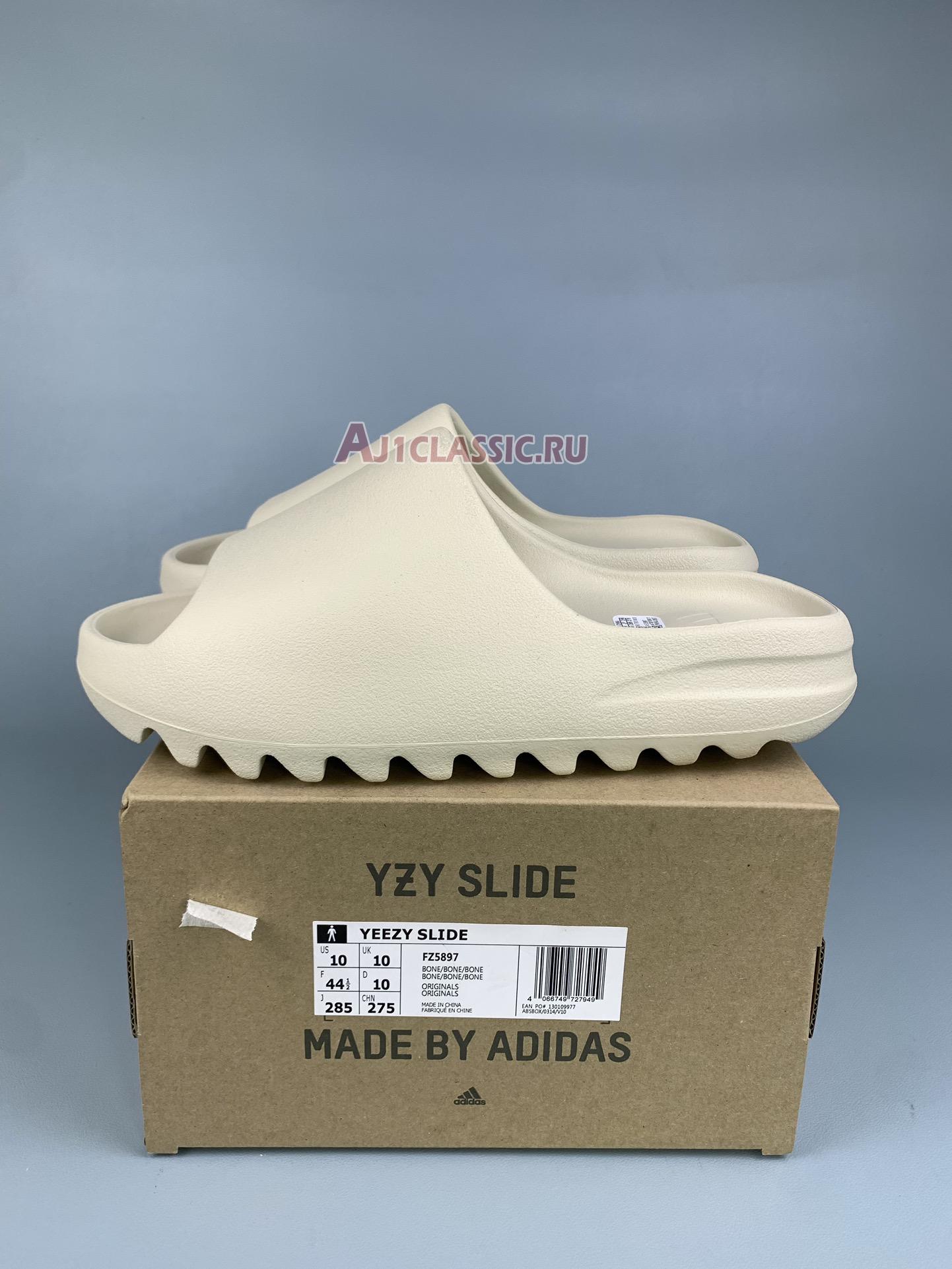 New Adidas Yeezy Slide "Bone" FZ5897 Shoes