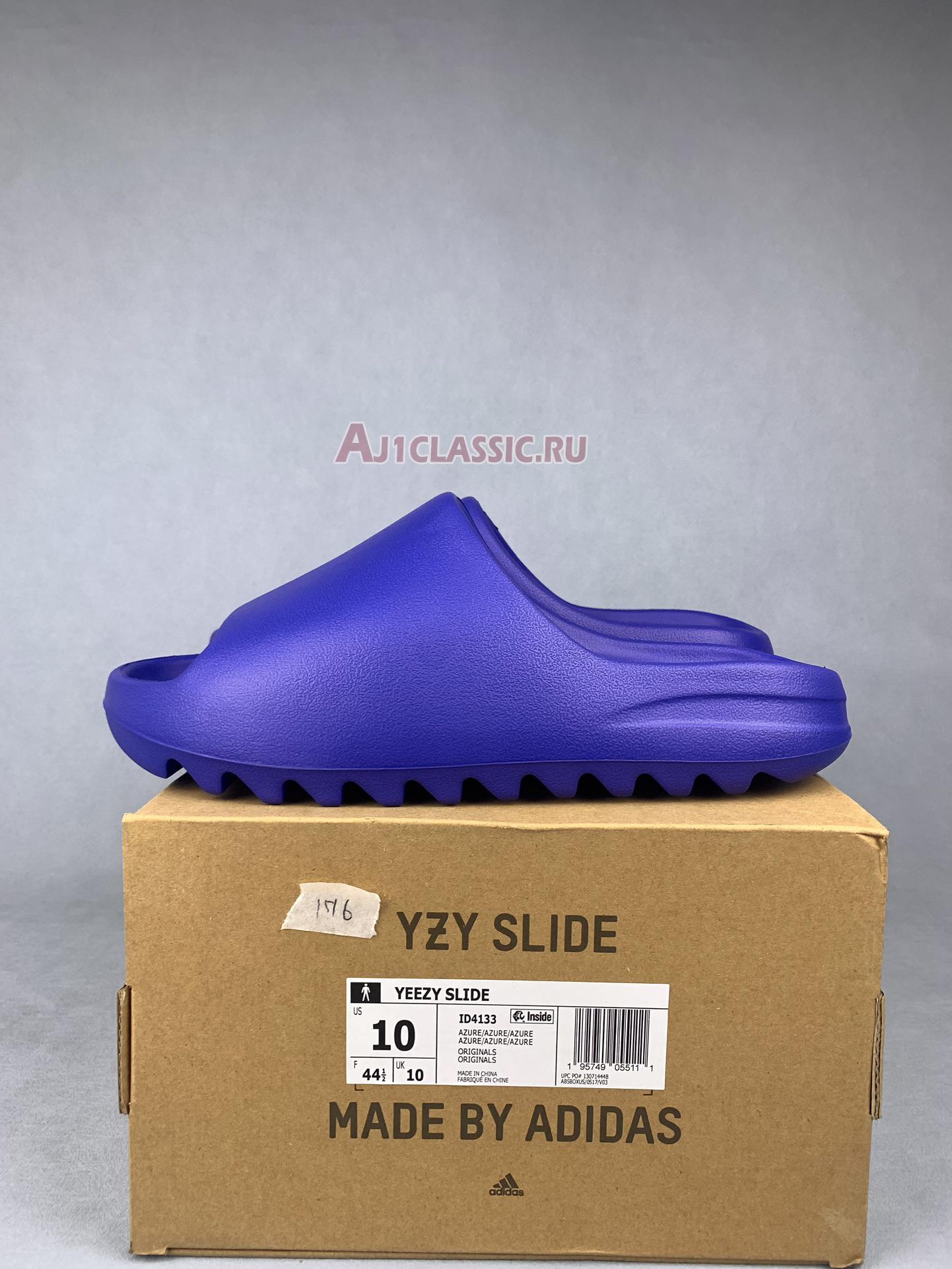 New Adidas Yeezy Slide "Azure" ID4133 Shoes