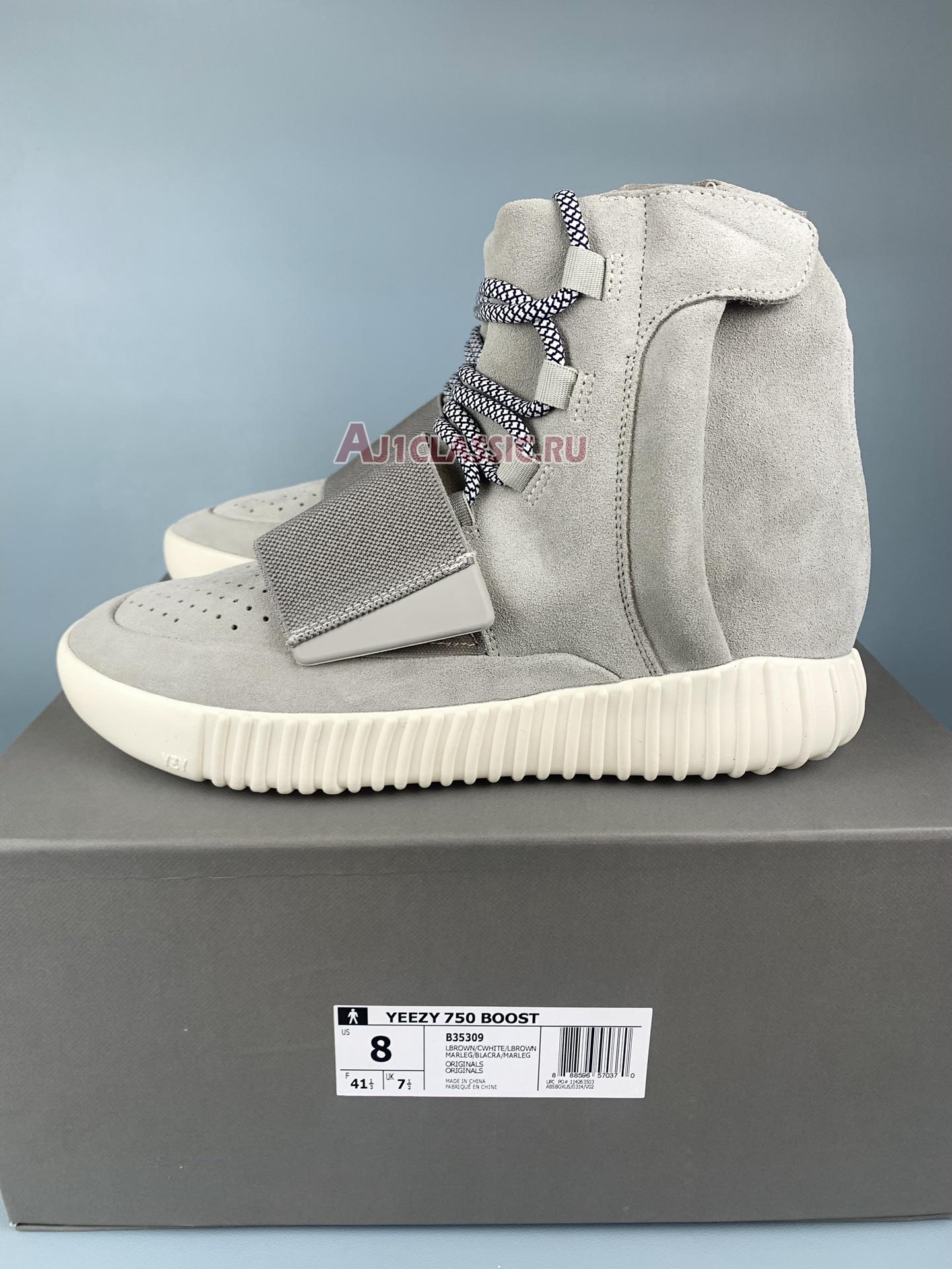 New Adidas Yeezy Boost 750 "OG Light Brown" B35309-1 Shoes