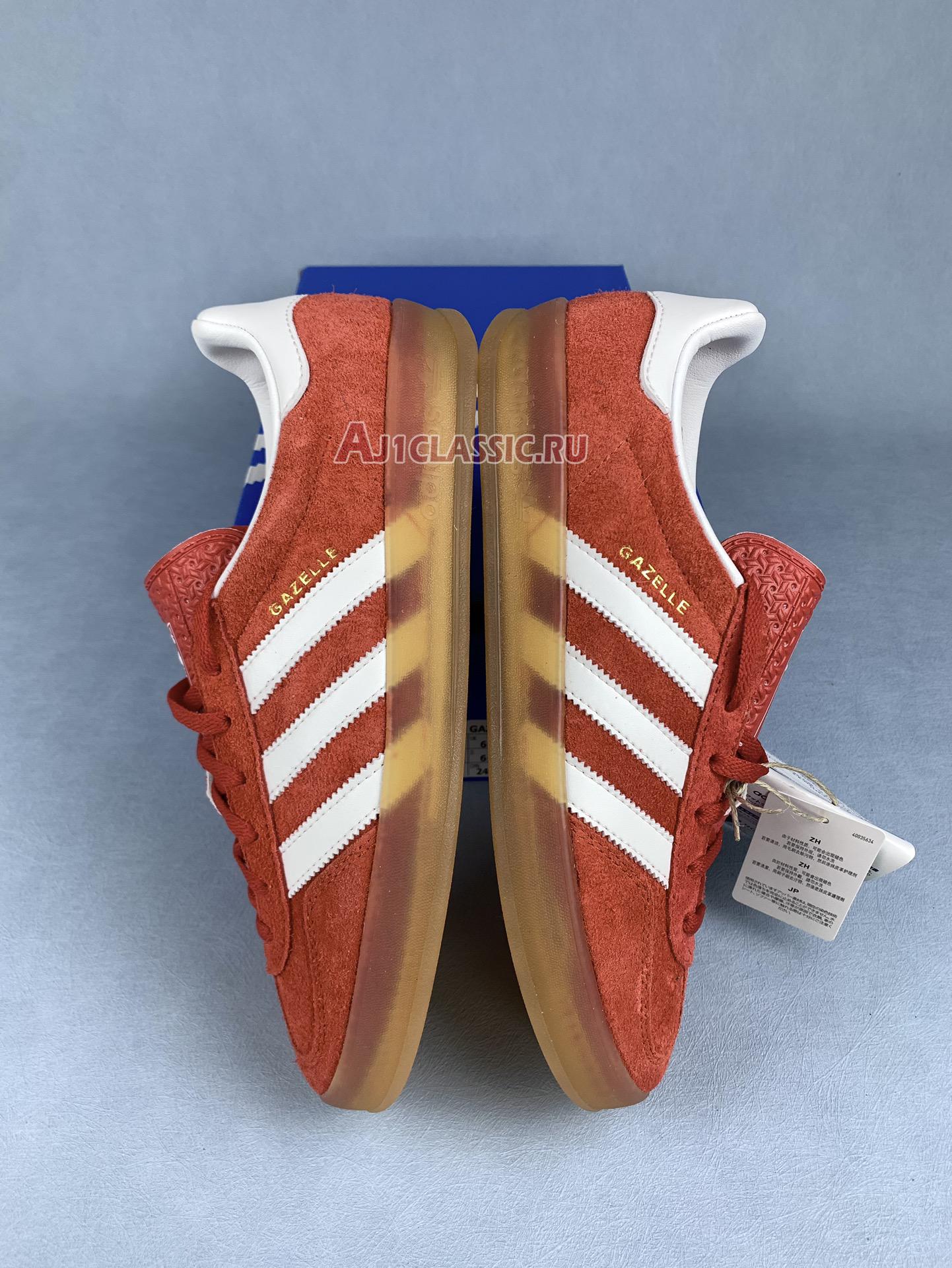 New Adidas Gazelle "Bold Orange Gum" HQ8718 Shoes