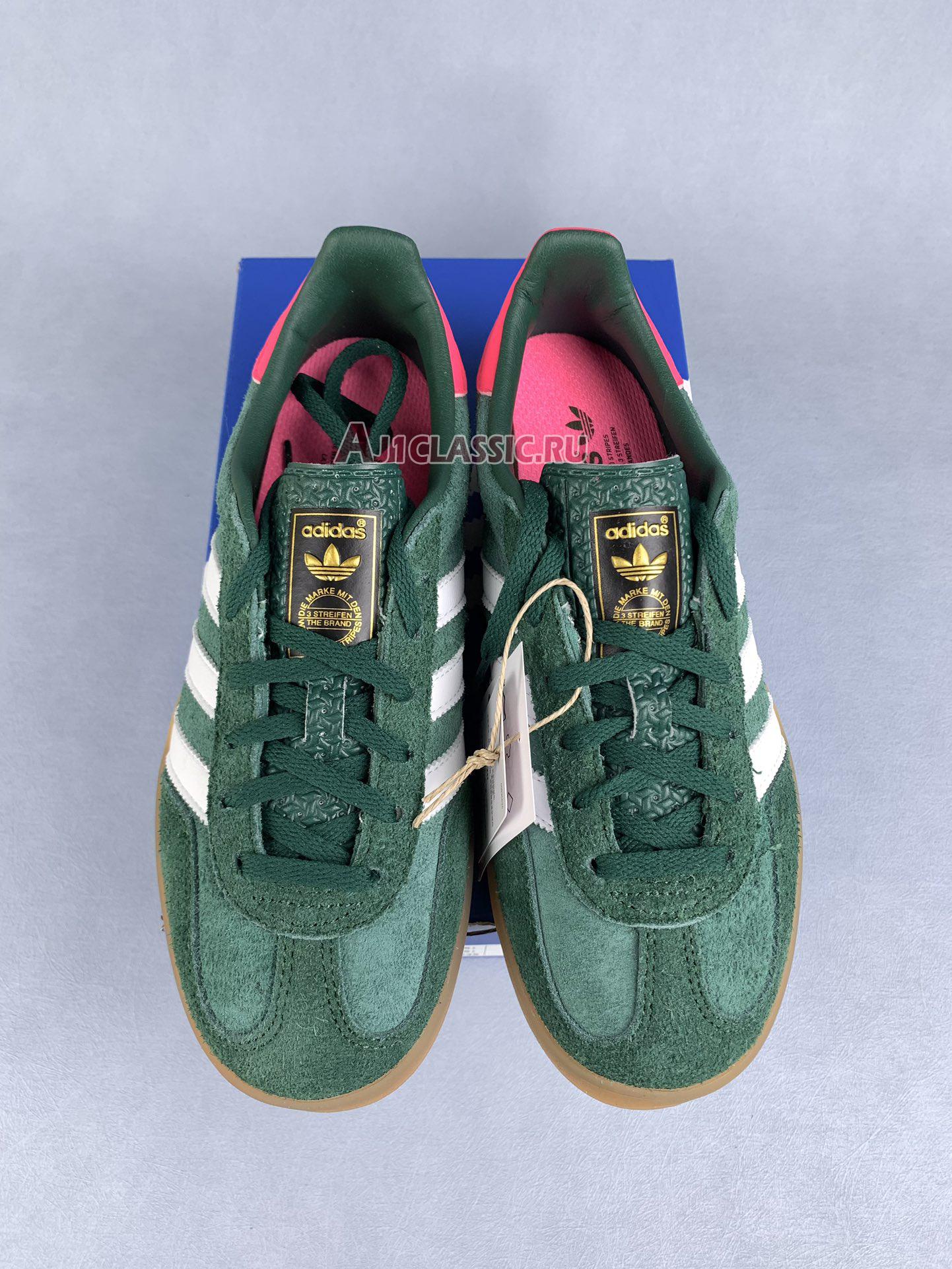 Adidas Gazelle Indoor "Collegiate Green Pink" IG5929