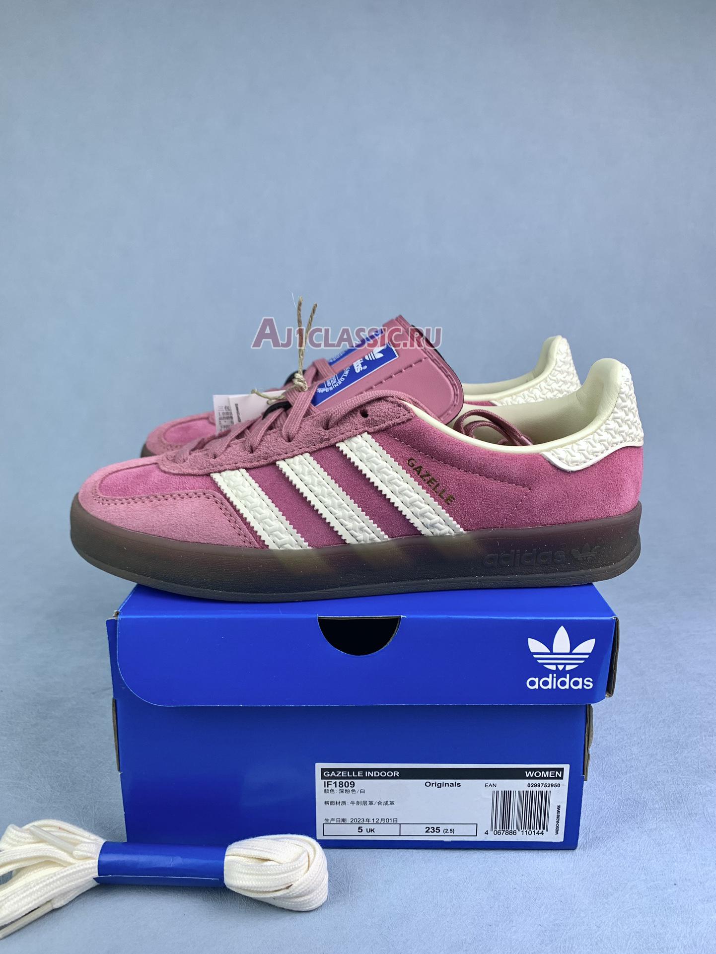 New Adidas Gazelle Indoor "Almost Pink Gum" IF1809 Shoes