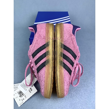 Adidas Gazelle Indoor Bliss Pink Purple IE7002 Bliss Pink/core Black/collegiate Purple Mens Womens Shoes