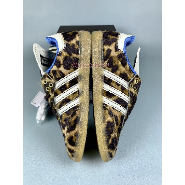 Adidas Samba Pony Wales Bonner Leopard IE0578 Dark Brown/Cream White Sneakers