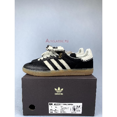 Adidas Samba Pony Tonal Wales Bonner Core Black IE0580 Core Black/Cream White/Cream White Sneakers