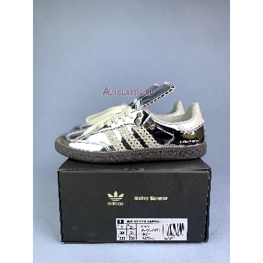 Adidas Samba Wales Bonner Silver IG8181-1 Silver Metallic/Cream White/Grey One Sneakers